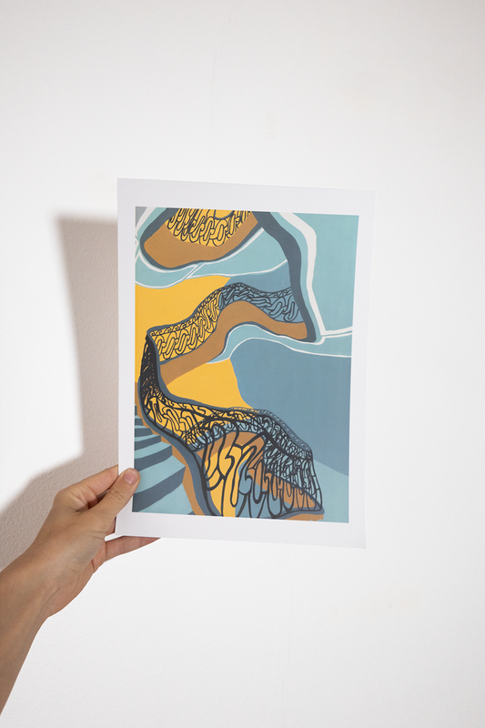 Warped Staircase | Limited edition of 25 prints